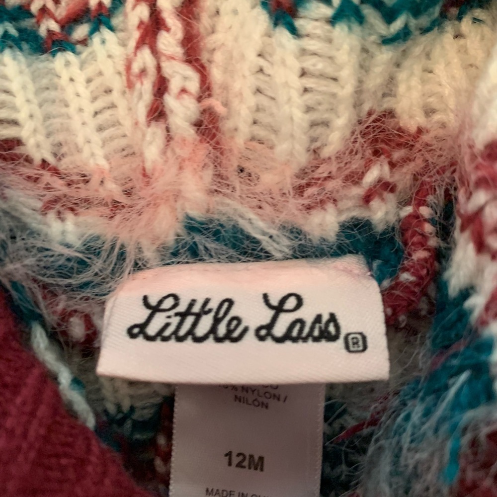 Toddler Girls Chevron Hoodie Cardigan - Picture 4 of 5